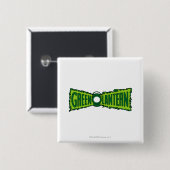 Grüne Logo-Flammen Button (Vorne & Hinten)