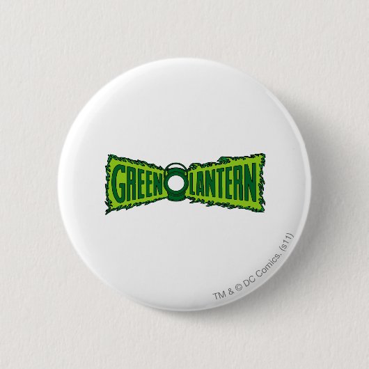 Grüne Logo-Flammen Button (Vorderseite)