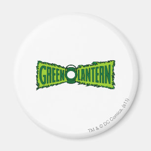 Grüne Logo-Flammen Magnet