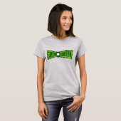 Grüne Logo-Flammen T-Shirt (Vorne ganz)