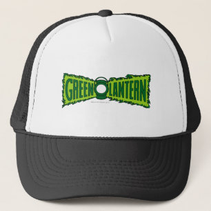 Grüne Logo-Flammen Truckerkappe