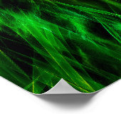 Grüne Löwe Poster (Ecke)