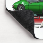 Grüne Machete 1969 Mousepad (Ecke)