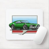 Grüne Machete 1969 Mousepad (Mit Mouse)