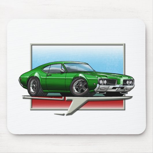 Grüne Machete 1969 Mousepad (Vorne)