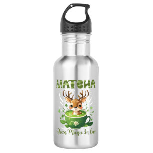 Grüne Magie im Cup Matcha Edelstahlflasche