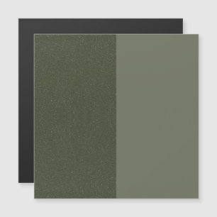 Grüne Magnetkarte mit geteilter Maus - individuell