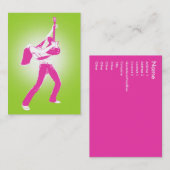 "Grüne majestätische" mollige Karte (Vorne/Hinten)