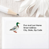 Grüne Mallard Ente Jagd Natur Kunst (Insitu)