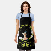 Grüne Mama Beste Mutter und Tochter Schürze (Getragen)