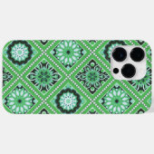 GRÜNE MANDALA-MUSTER Case-Mate iPhone HÜLLE (Rückseite (Horizontal))