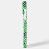 GRÜNE MANDALA-MUSTER Case-Mate iPhone HÜLLE (Rückseite / Links)