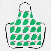 Grüne Mangos Schürze (Vorderseite)