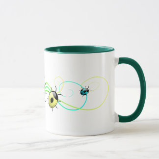 Grüne Marienkäfer-Tasse Tasse