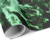 Grüne Marmor auf schwarz Geschenkpapier (Rolleneckpunkt)