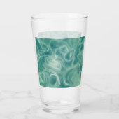 Grüne Marmor Glas (Rückseite)