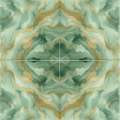 Grüne Marmor Glitzer Venen und Wirbel Fliese