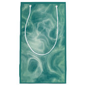 Grüne Marmor Kleine Geschenktüte (Vorderseite)