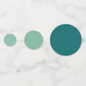 Grüne Marmor Konfetti (Rückseiten)