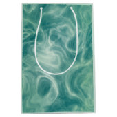 Grüne Marmor Mittlere Geschenktüte (Vorderseite)