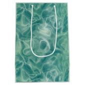Grüne Marmor Mittlere Geschenktüte (Rückseite)