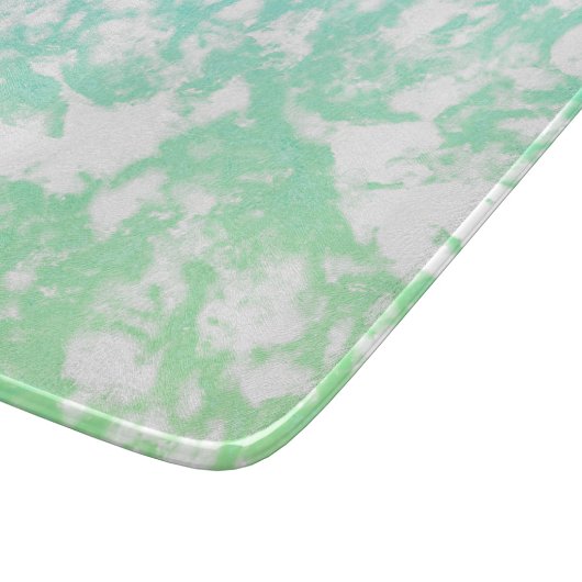 Grüne Marmor Schneidebrett (Ecke)