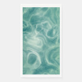 Grüne Marmor Serviette (Vorderseite)