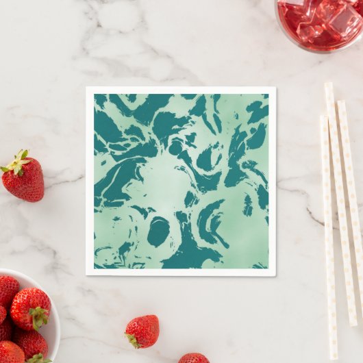 Grüne Marmor Serviette (Beispiel)