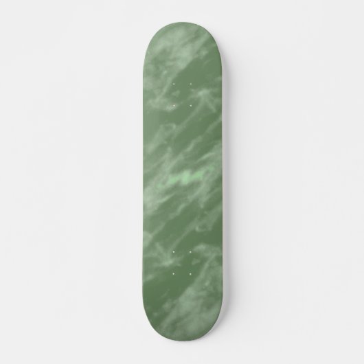 Grüne Marmor Skateboard (Vorne)