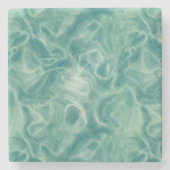 Grüne Marmor Steinuntersetzer (Vorderseite)