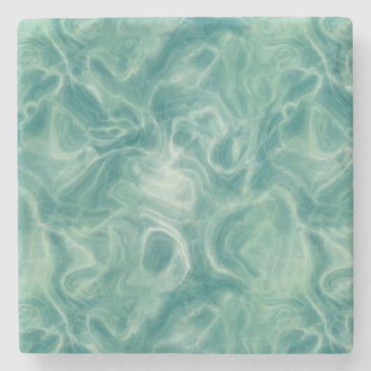 Grüne Marmor Steinuntersetzer (Vorderseite)