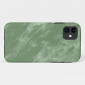 Grüne Marmoransicht Case-Mate iPhone Hülle (Rückseite (Horizontal))