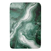 Grüne Marmorbadematte Badematte (Vorderseite Vertikal)