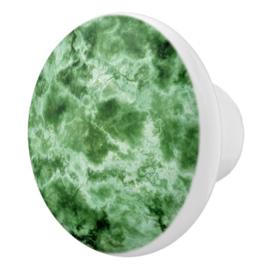 Grüne Marmorbeschaffenheit Keramikknauf (Rechts)