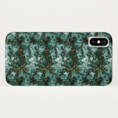 Grüne Marmorbeschaffenheit mit Adern Case-Mate iPhone Hülle (Rückseite (Horizontal))
