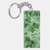 Grüne Marmorbeschaffenheit Schlüsselanhänger (Vorderseite links)
