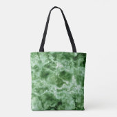 Grüne Marmorbeschaffenheit Tasche (Rückseite)