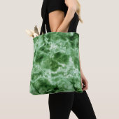 Grüne Marmorbeschaffenheit Tasche (Von Nahem)