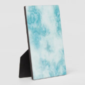 Grüne Marmorplatte Tabletop Plaque mit Easel Fotoplatte (Seite)