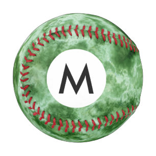 Grüne Marmorstruktur Baseball