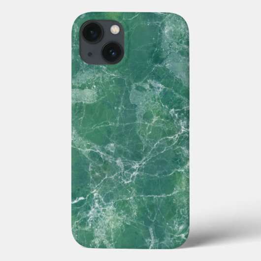 Grüne Marmorstruktur Case-Mate iPhone Hülle (Rückseite)