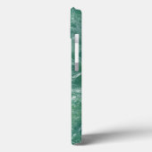 Grüne Marmorstruktur Case-Mate iPhone Hülle (Rückseite / Links)