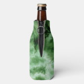 Grüne Marmorstruktur Flaschenkühler (Flasche Rückseite)