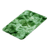 Grüne Marmorstruktur Magnet (Linke Seite)