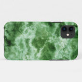 Grüne Marmortextur Case-Mate iPhone Hülle (Rückseite (Horizontal))