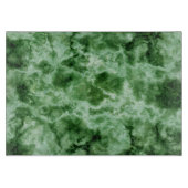 Grüne Marmortextur Schneidebrett (Vorderseite)