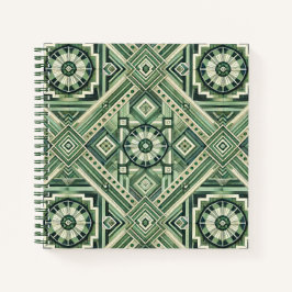 Grüne Maschine Notizblock