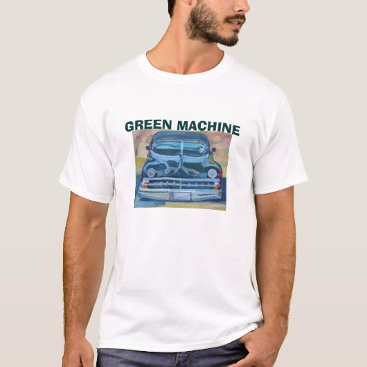 GRÜNE MASCHINE - T - Shirt (Vorderseite)
