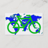 Grüne Maschine Visitenkarte (Rückseite)