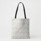 Grüne Mason-Gläser Orange Blumen Tragetasche Tasche (Vorderseite)